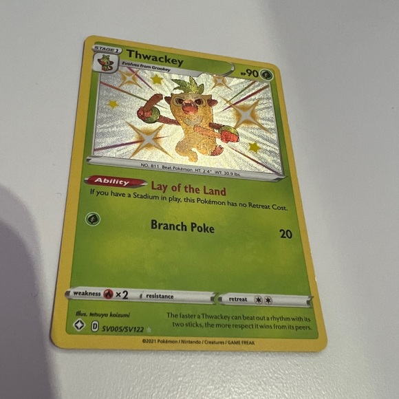 Thwackey shining vaults collection card! - Picture 3 of 4